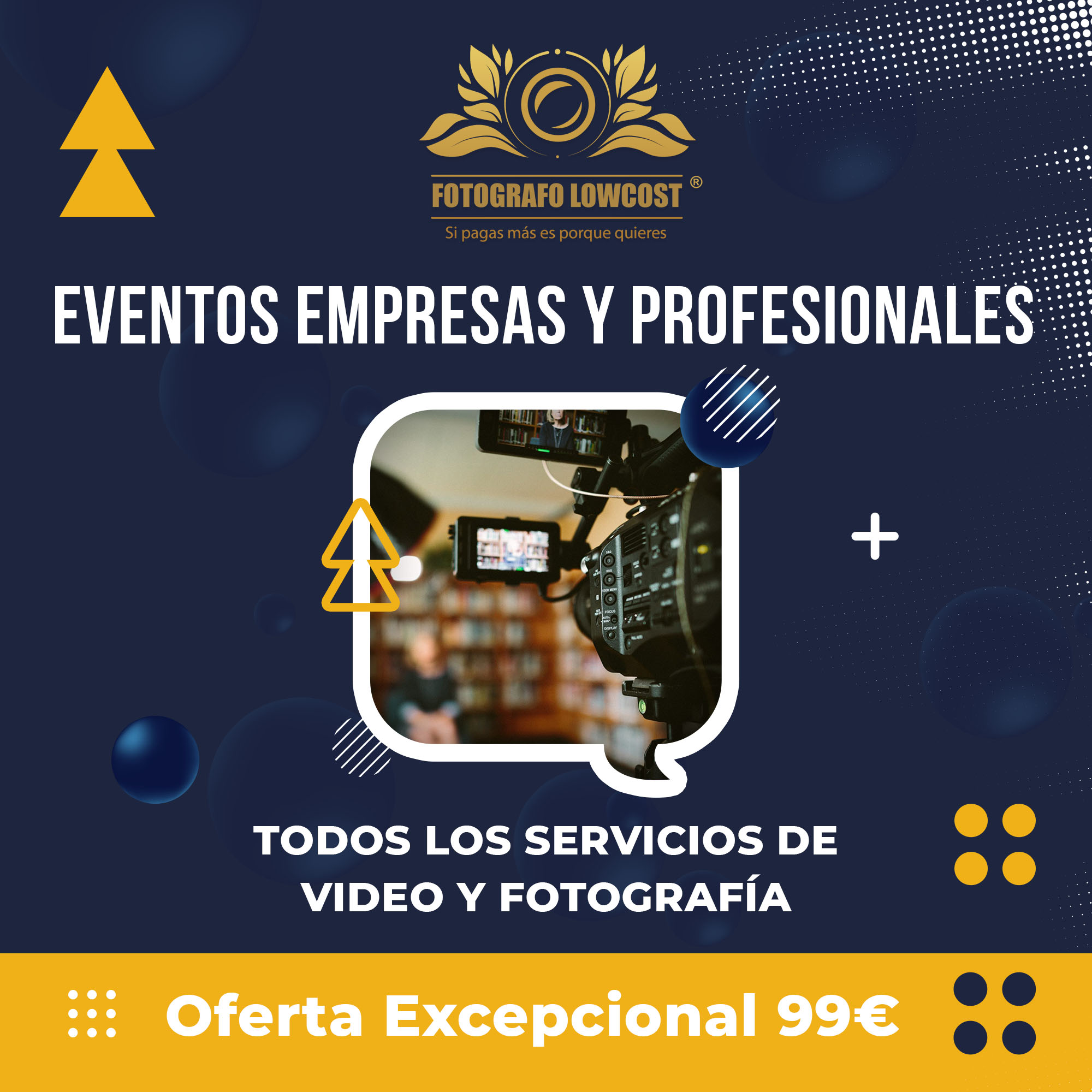 fotografo en cobertura medi&aacute;tica de eventos para empresas Monesterio 