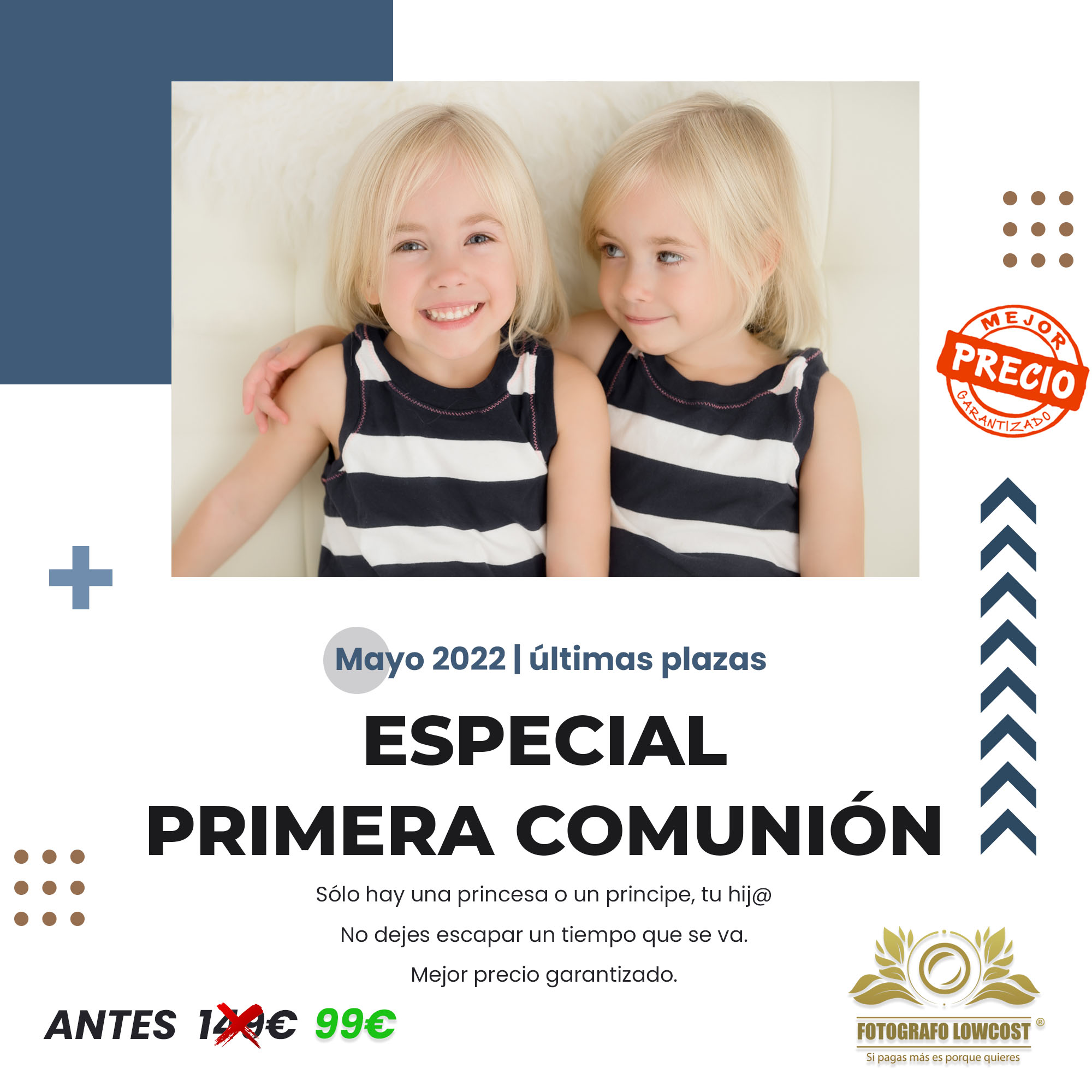 fotografo en primera comunión Zafra 